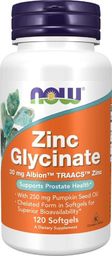  NOW Foods NOW Foods Zinc Glyciniate 120 tab. - NOW/463