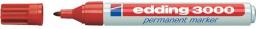  Edding Marker permanentny, okrągła końcówka 1,5-3MM czerwony (3000/002/CZ ED)