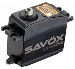  Savox Serwo standard SC-0252MG 49g (10,5kg/ 0,19sec) (1SV2303)