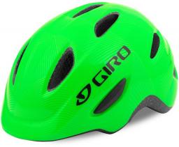 Giro Kask dziecięcy juniorski Scamp matte green lime lines r. XS (45-49 cm)