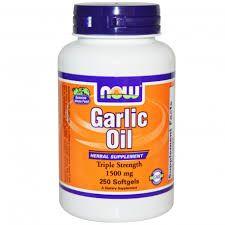  NOW Garlic Oil 1500mg 100 softgels