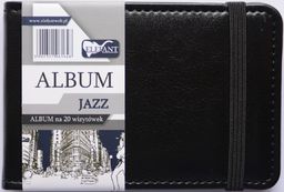  Elefant Album Jazz na 20 wizytĂłwek A7 czarny 
