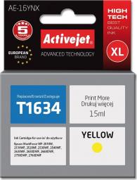 Tusz Activejet Tusz Activejet AE-16YNX (do drukarki Epson, zamiennik T1634 supreme 15ml yellow) - AE-16YNX