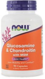  NOW Glucosamin & Chondroitin msm 90 kapsułek