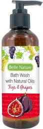 Belle Nature Żel pod prysznic o zapachu figi z winogronami 200 ml