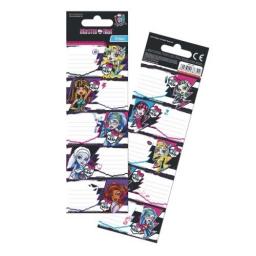 Starpak Naklejki na zeszyt Monster High
