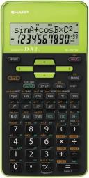 Kalkulator Sharp EL-531TH zielony Blister (SH-EL531THBGR)