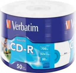 Verbatim CD-R 700 MB 52x 50 sztuk (43794)