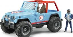  Bruder Professional Series Jeep Cross country Racer blue with driver (02541)