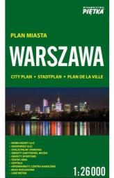  Warszawa 1:26 000 plan miasta PIĘTKA