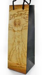  Carmani Torba Leonardo Da Vinci Człowiek Witruwiański (032-0022)