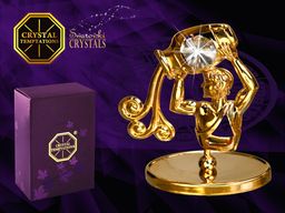 Union Crystal Wodnik z kryształkami Swarovskiego (122-0104)