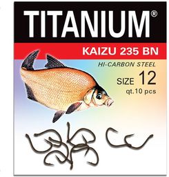 Robinson Haczyki Titanium Kaizu r. 12 10szt. (02-P-235BN-12)