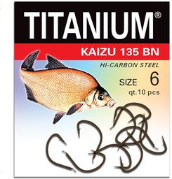 Robinson Haczyki Titanium Kaizu r.6 10szt. (02-P-135BN-06)