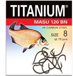 Robinson Haczyk Titanium Masu 120BN r. 8, 10szt (02-P-120BN-08)