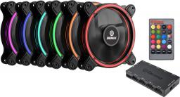 Wentylator Enermax T.B. RGB 120mm 6-pack + Hub (UCTBRGB12-BP6)