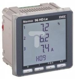 IME S.p.A. Miernik parametrów sieci NEMO 96 HDLE tablicowy 1-5A 500V A80-265VAC/110-300VDC RS485