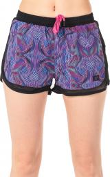  IQ Szorty damskie Digra Wmns Blue Optic Print/ Black r. L