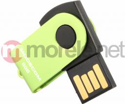 Pendrive Modecom MEMODRIVE SPINNER X1 2 GB Zielony