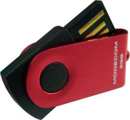 Pendrive Modecom SPINNER X1 2GB Red Black