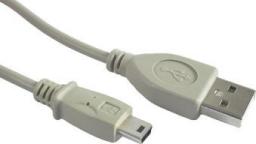 Kabel USB Gembird USB-A - 1.8 m Biały (CCUSB2AM5P6)