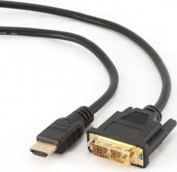 Kabel Gembird HDMI - DVI-D 1.8m czarny (CCHDMIDVI6)