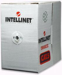  Intellinet Network Solutions Skrętka U/UTP Cat5e drut 305m SOHO CCA szara (C0367159)