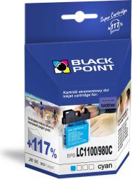 Tusz Black Point tusz BPBLC1100/980C (LC-1100C, LC-980C) Cyan