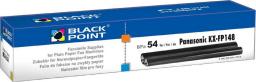  Black Point Folia TTR do faksów BPPA54 zastępuje Panasonic KX -FA 54, 2 rolki (BTPA0148B)