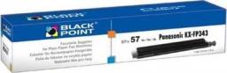  Black Point Folia TTR do faksów BPPA57 zastępuje Panasonic KX - FA 57 X/A, 2 rolki (BTPA0343B)