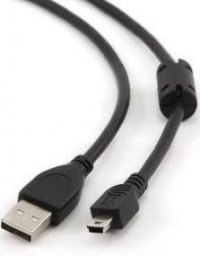 Kabel USB Gembird USB-A - 1.8 m Czarny (CCFUSB2AM5P6)