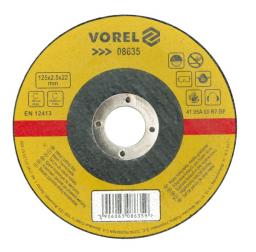  Vorel Tarcza do cięcia metalu 125x1,0x22mm (08631)