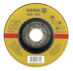  Vorel Tarcza do szlifowania metalu 125x6,8x22mm (08665)