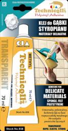 Technicqll Klej do gąbki i styropianu 70ml R-938