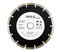  Yato Tarcza diamentowa segmentowa 180x2,5x22,2mm YT-6004