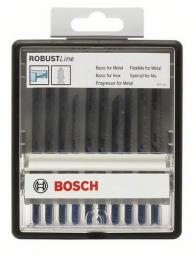  Bosch Zestaw brzeszczotów do wyrzynarek Metal Expert Robust Line chwyt teowy 10 części 2607010541