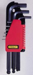  Stanley Zestaw kluczy imbusowych hex typ L 1,5-10mm z kulką 9szt. (69-256)