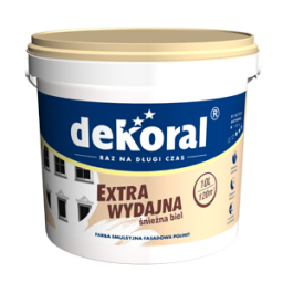 Dekoral POLINIT emulsyjna fasadowa biała zewnętrzna 5L