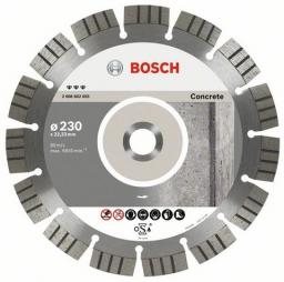  Bosch Tarcza tnąca diamentowa Best for Concrete 125x22x2,2mm 2608602652
