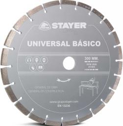  Stayer Tarcza diamentowa segmentowa do betonu Universal Basic 125x22,2mm (STA-D125UB)