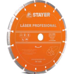  Stayer Tarcza diamentowa segmentowa Laser Profesional 180x22,2mm STA-D180LP