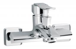 Bateria wannowa Ferro Veneto Verdeline ścienne chrom (BVN1VL)
