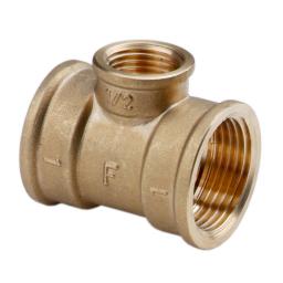 Ferro Trójnik mosiężny 1x1/2x1" T09Z