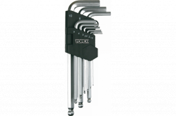  Topex Zestaw kluczy imbusowych hex typ L 1,5-10mm z kulką 9szt. (35D957)