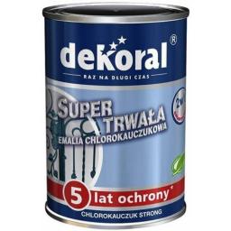 Dekoral Strong C emalia chlorokauczukowa żółta 1L