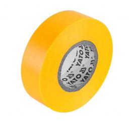  Yato Taśma elektroizolacyjna 15x0,13mm 20m PVC, izolacja-max 40kV żółta - YT-81594