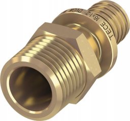 Tece Nypel przejściowy gwint zewnętrzny 20x3/4" mosiądz - 705504