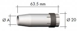 ABICOR BINZEL Dysza gazowa stożkowa MB GRIP 15AK 12x53x18mm - 145.0075