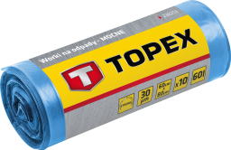  Topex Worki na odpady 240L niebieskie 10szt. (23B259)