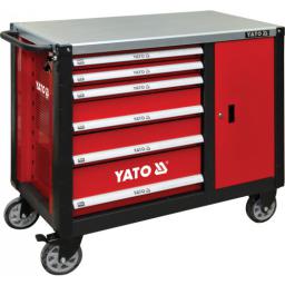 Wózek narzędziowy Yato 2 półki 6 szuflad  (YT-09002)